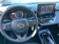 Black 2021 Toyota Corolla LE Dashboard