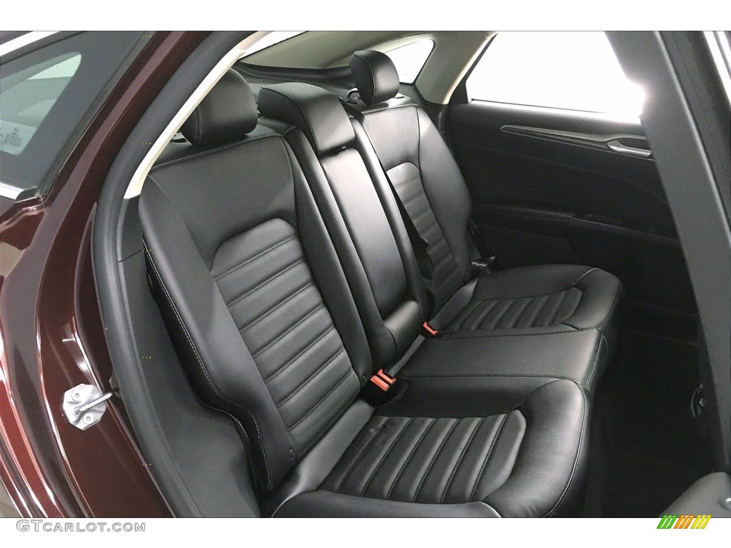 2018 Ford Fusion Energi SE Rear Seat Photo #140112025