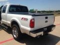 Oxford White - F250 Super Duty Lariat Crew Cab 4x4 Photo No. 3