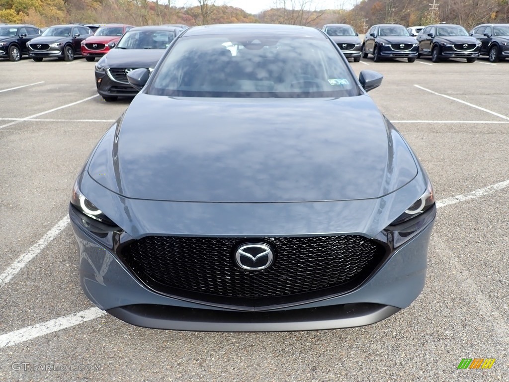 Polymetal Gray Metallic 2021 Mazda Mazda3 Premium Hatchback AWD Exterior Photo #140112250