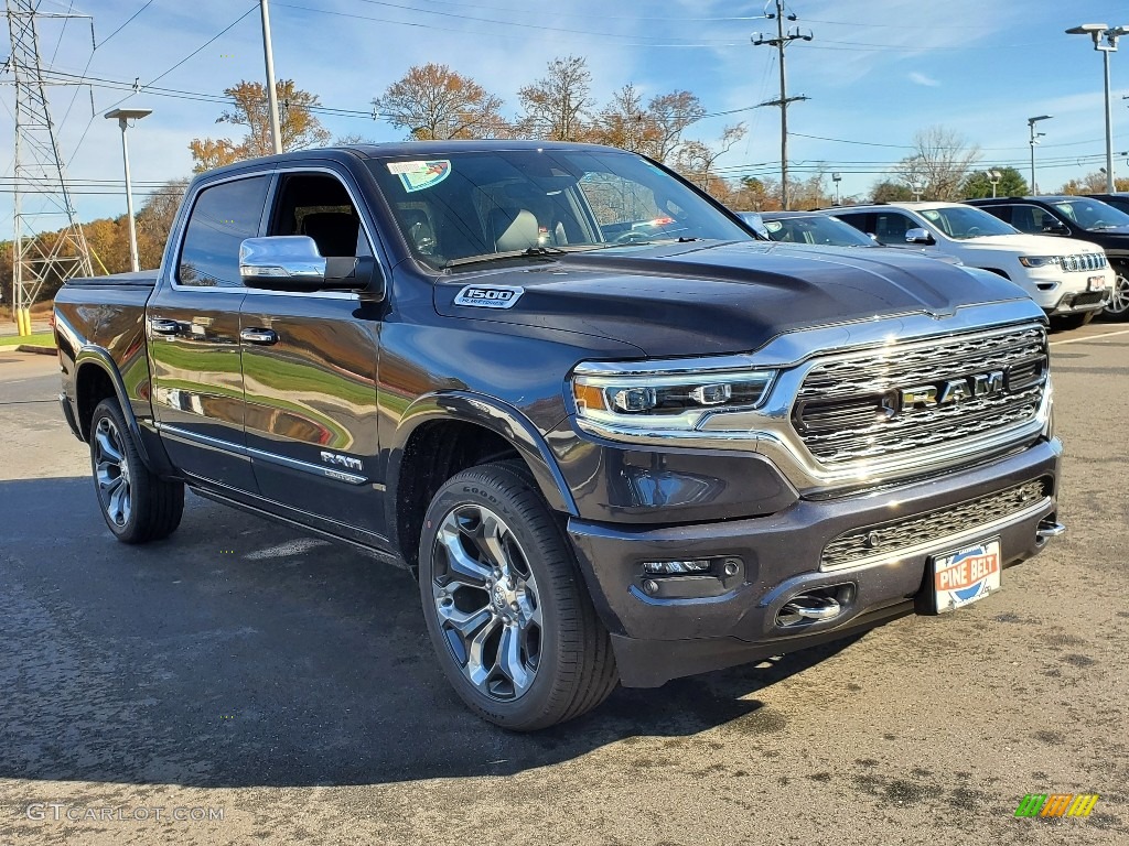 Maximum Steel Metallic 2021 Ram 1500 Limited Crew Cab 4x4 Exterior Photo #140112325