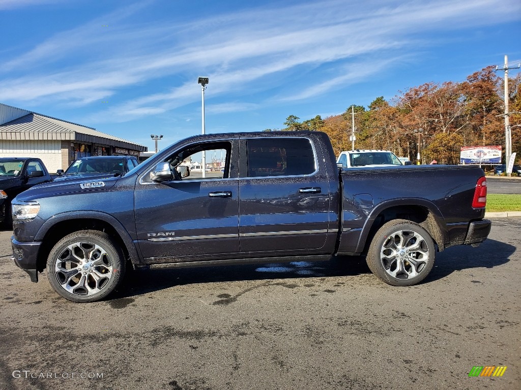 Maximum Steel Metallic 2021 Ram 1500 Limited Crew Cab 4x4 Exterior Photo #140112403
