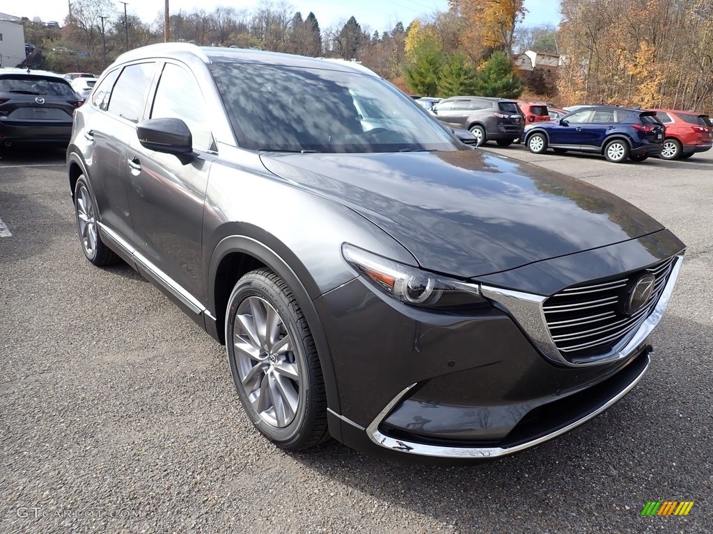 2021 CX-9 Grand Touring AWD - Machine Gray Metallic / Black photo #3