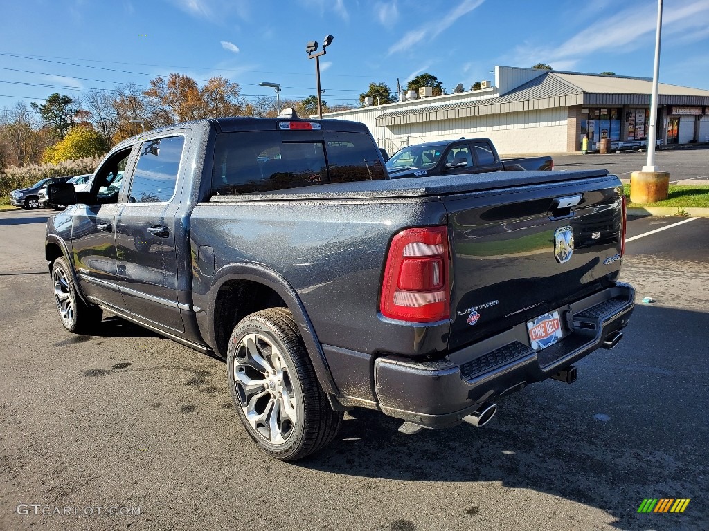 2021 1500 Limited Crew Cab 4x4 - Maximum Steel Metallic / Black photo #4