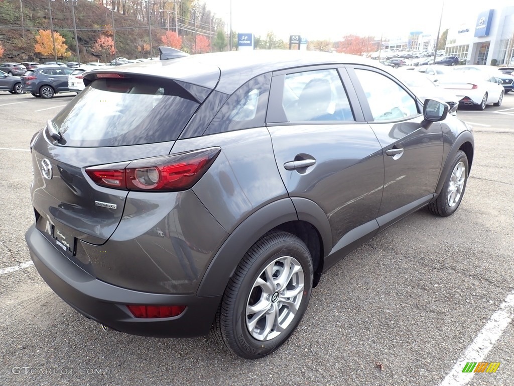 Machine Gray Metallic 2021 Mazda CX-3 Sport AWD Exterior Photo #140112820