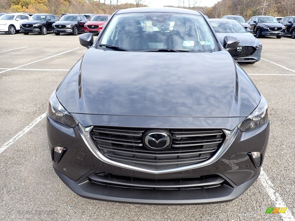 Machine Gray Metallic 2021 Mazda CX-3 Sport AWD Exterior Photo #140112868