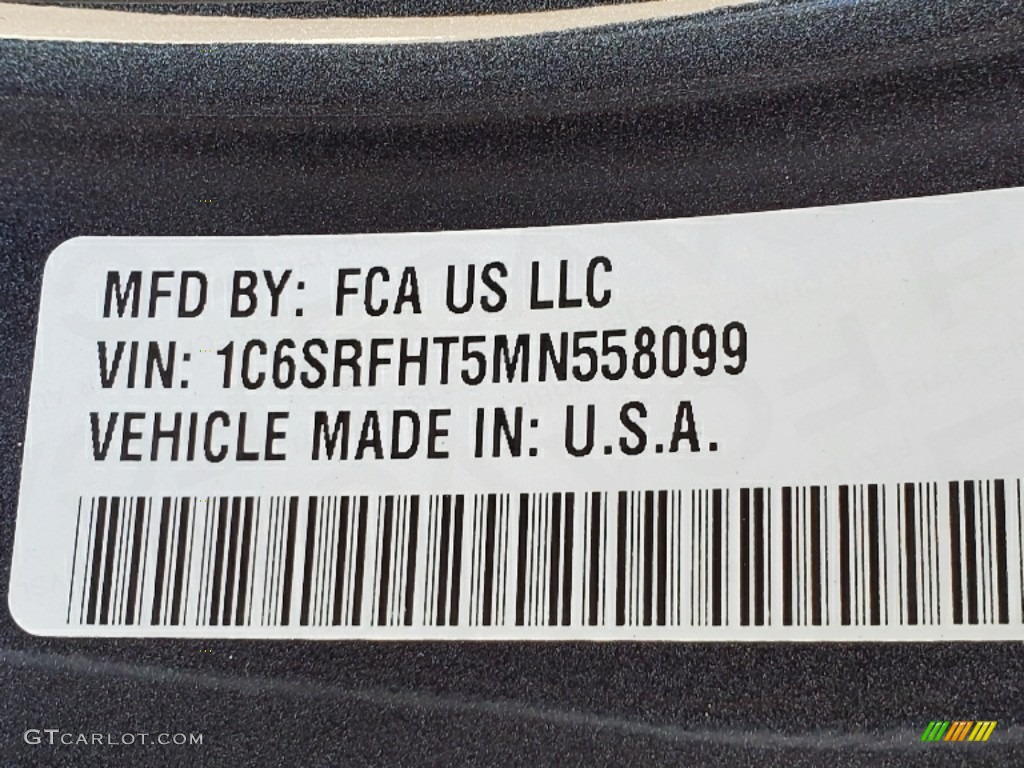 2021 1500 Limited Crew Cab 4x4 - Maximum Steel Metallic / Black photo #9