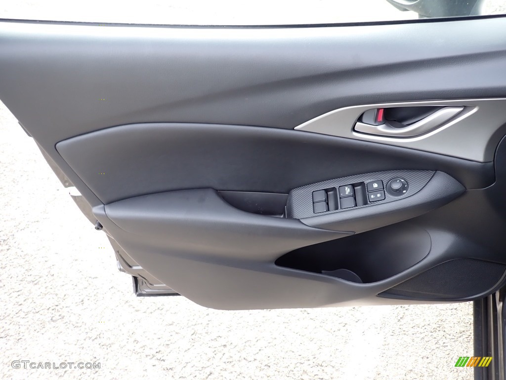 2021 Mazda CX-3 Sport AWD Black Door Panel Photo #140113037