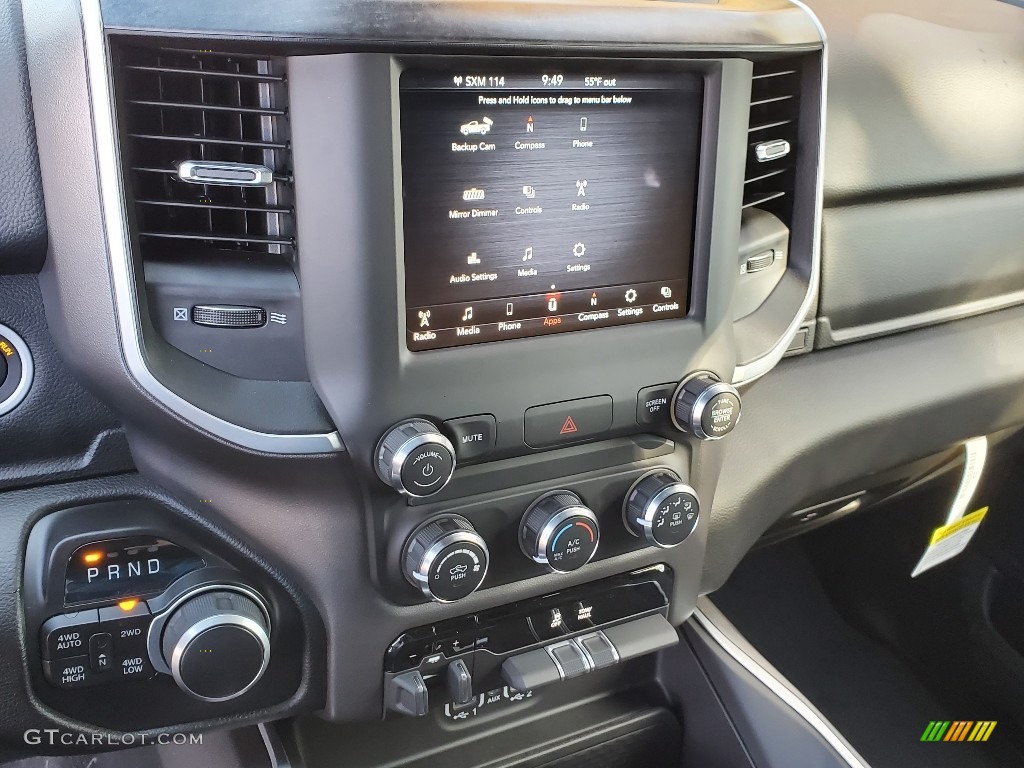 2021 Ram 1500 Big Horn Quad Cab 4x4 Controls Photo #140113294