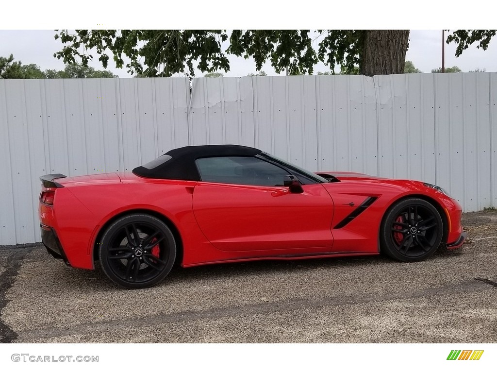 Torch Red 2015 Chevrolet Corvette Stingray Convertible Z51 Exterior Photo #140113316