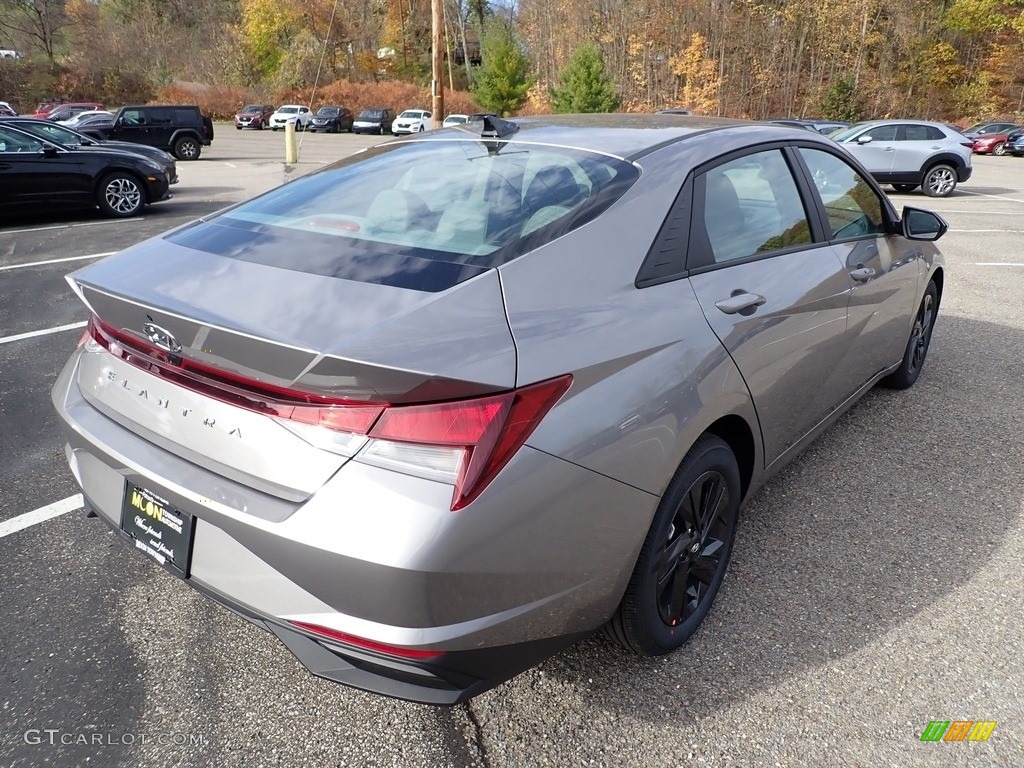 2021 Elantra SEL - Fluid Metal / Medium Gray photo #2