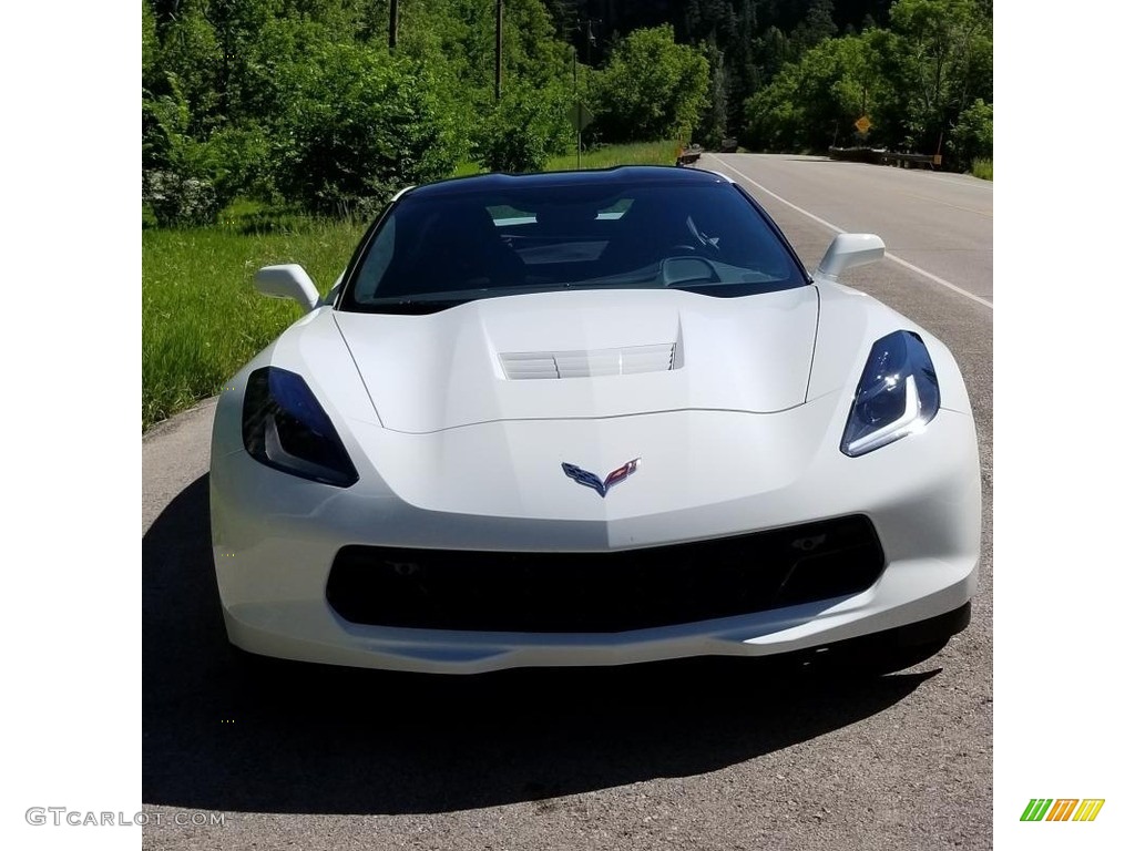 2016 Corvette Stingray Coupe - Arctic White / Jet Black photo #5