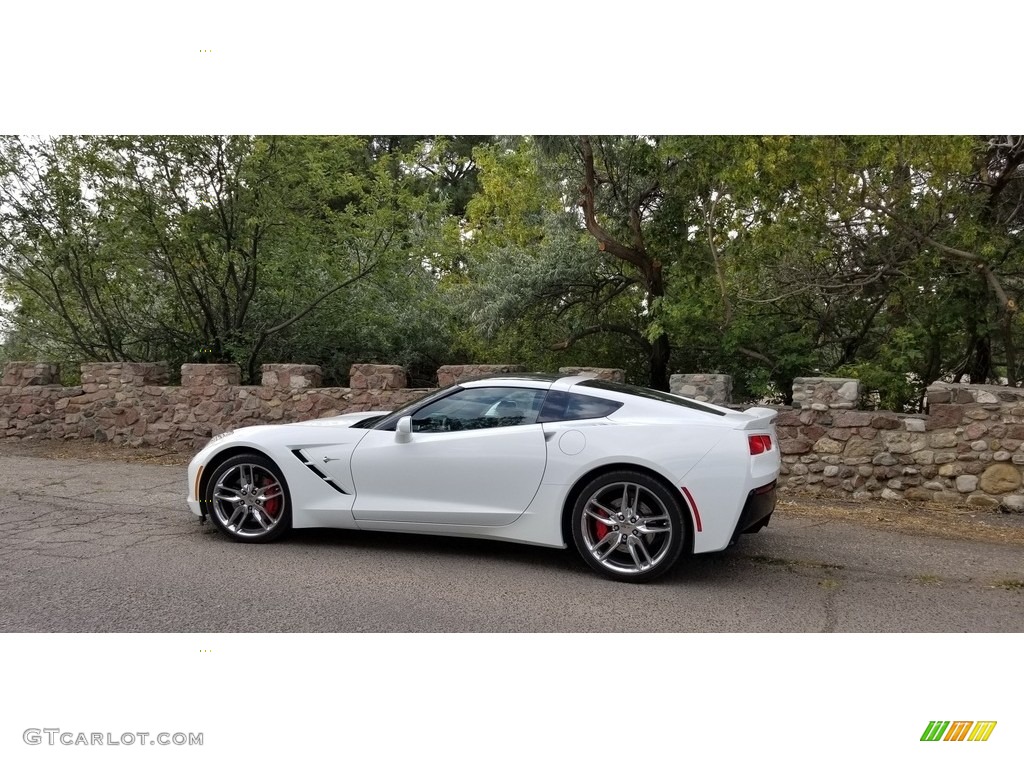 2016 Corvette Stingray Coupe - Arctic White / Jet Black photo #11