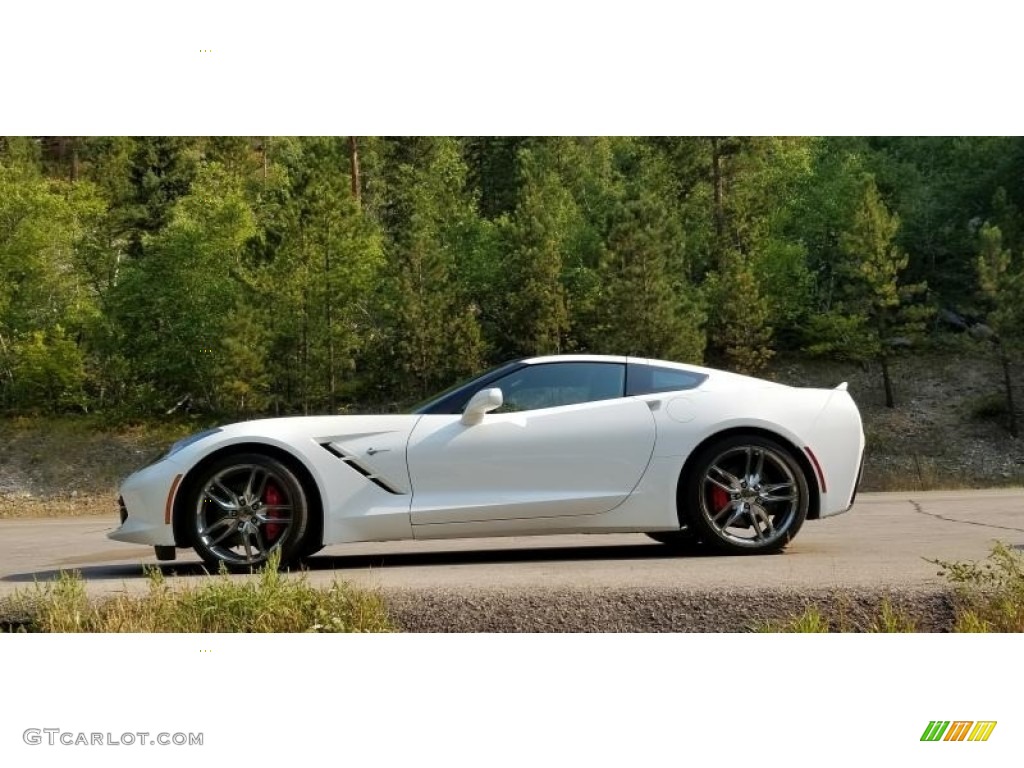 2016 Corvette Stingray Coupe - Arctic White / Jet Black photo #12
