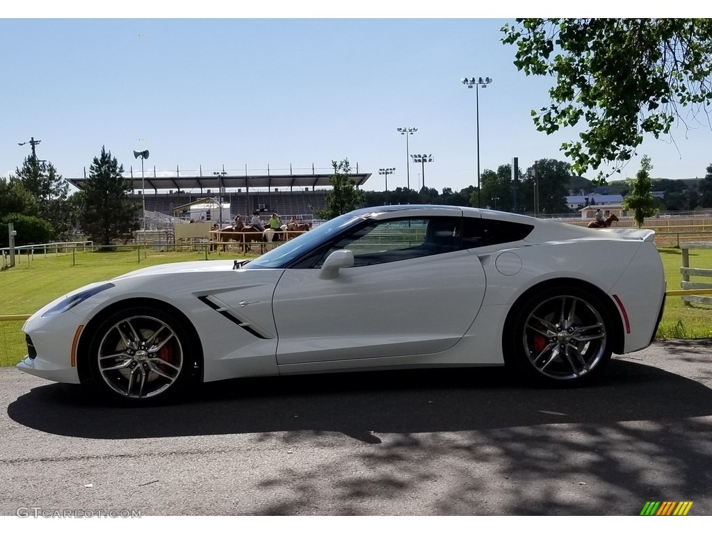 2016 Corvette Stingray Coupe - Arctic White / Jet Black photo #14