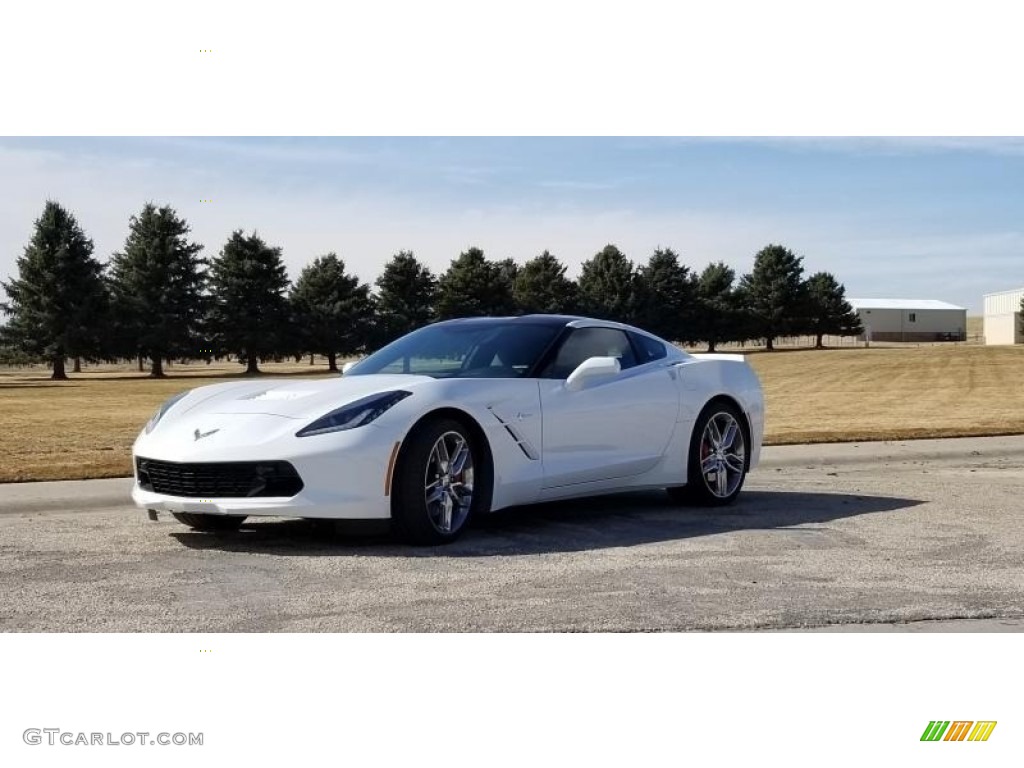 2016 Corvette Stingray Coupe - Arctic White / Jet Black photo #15