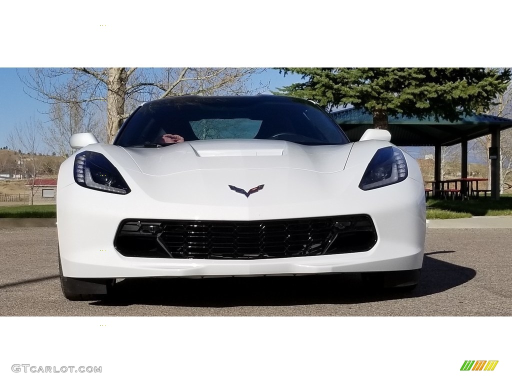 2016 Corvette Stingray Coupe - Arctic White / Jet Black photo #16