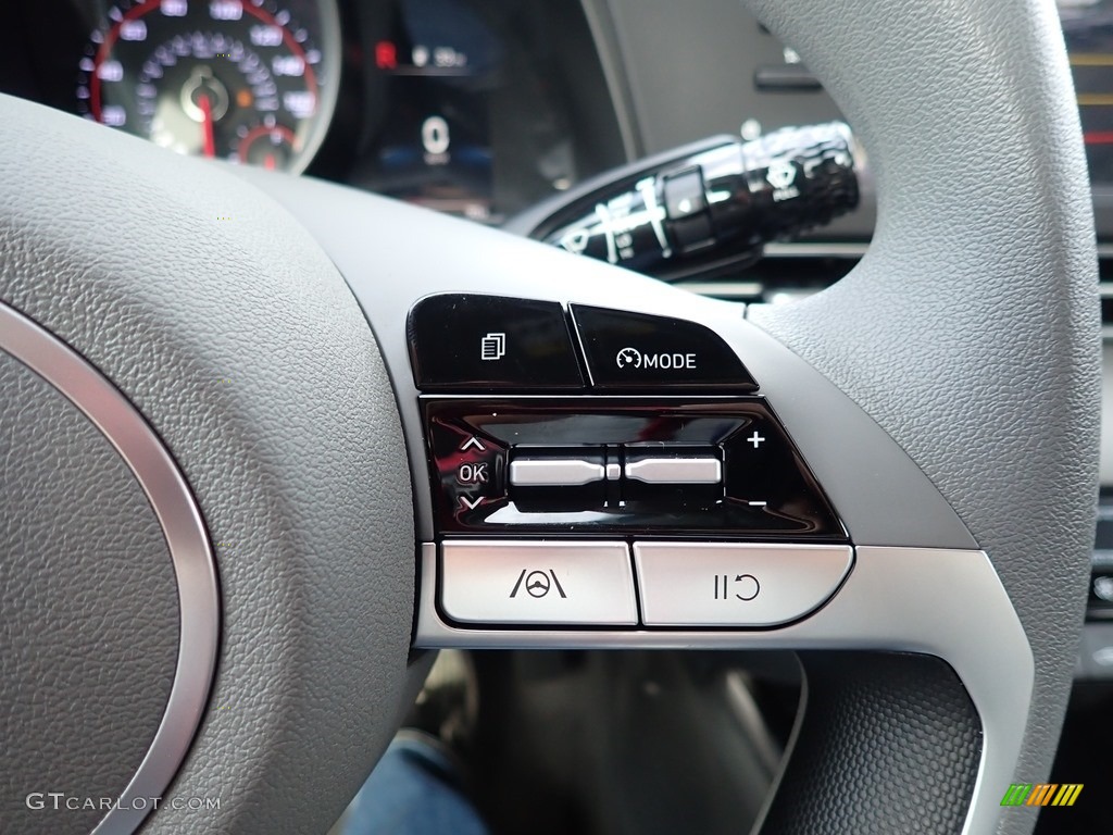 2021 Elantra SEL - Fluid Metal / Medium Gray photo #14