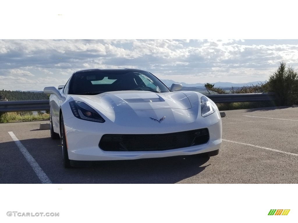 2016 Corvette Stingray Coupe - Arctic White / Jet Black photo #17