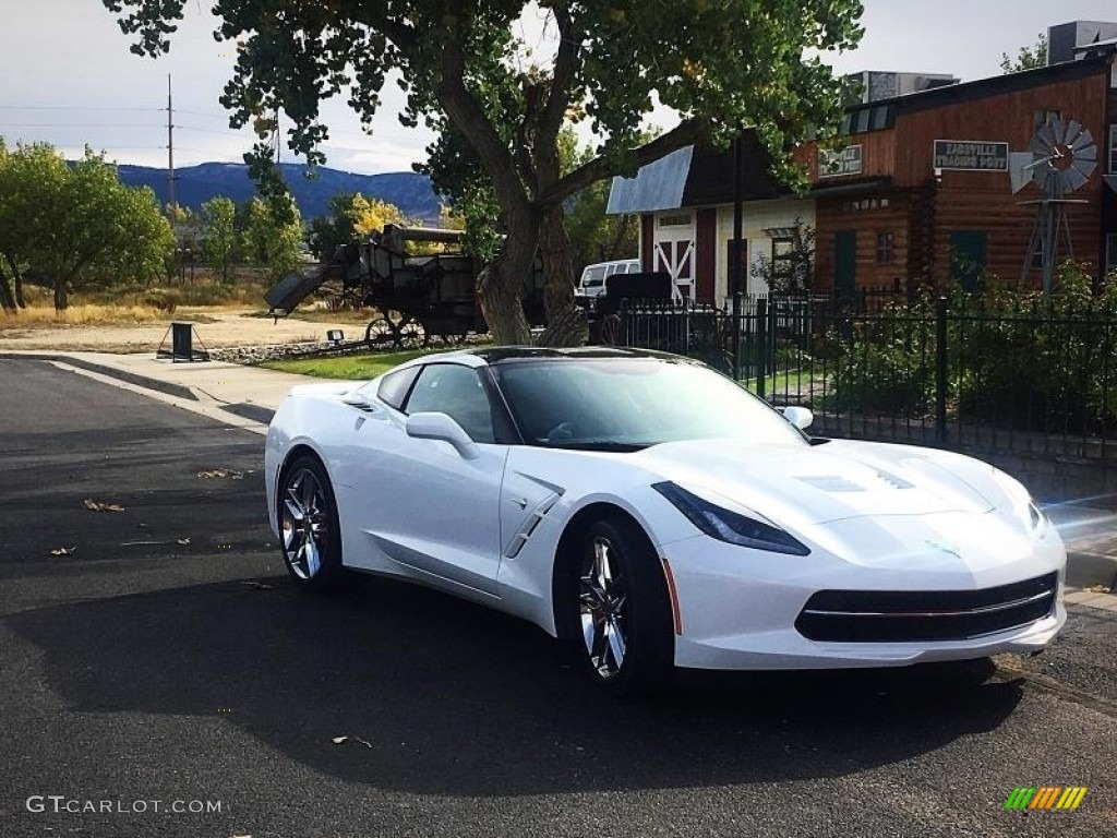 2016 Corvette Stingray Coupe - Arctic White / Jet Black photo #19
