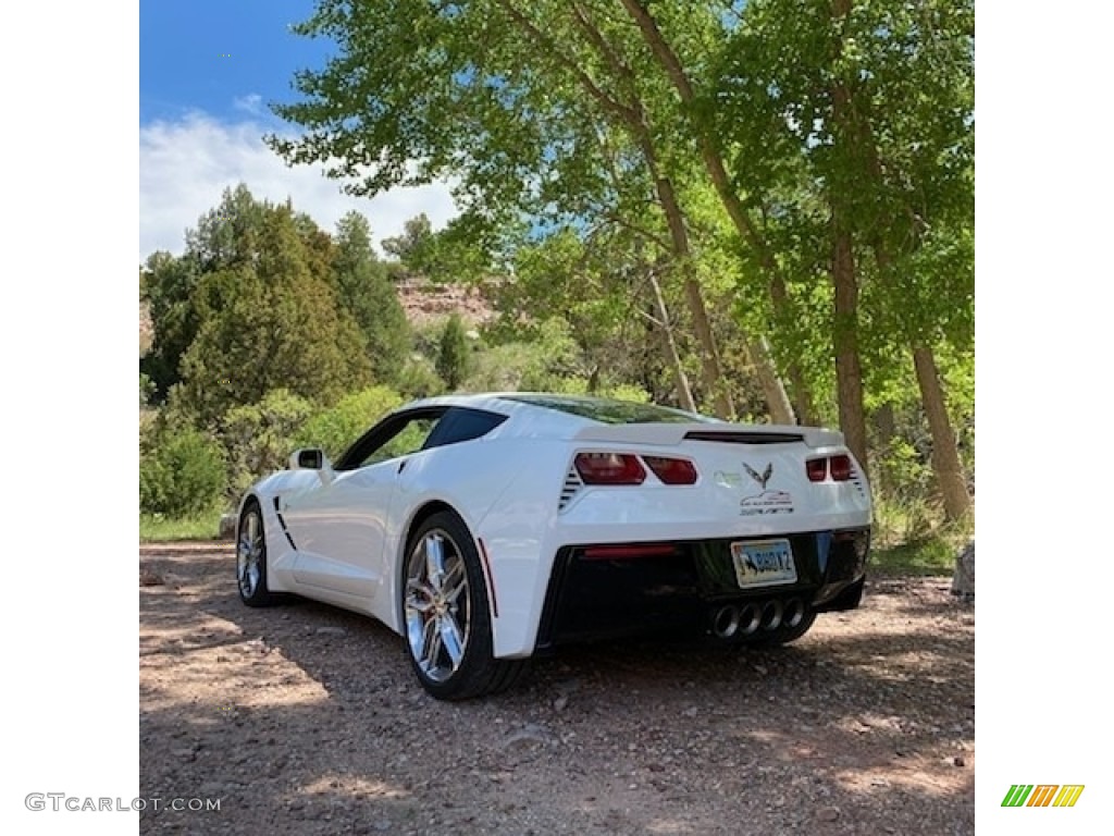2016 Corvette Stingray Coupe - Arctic White / Jet Black photo #24