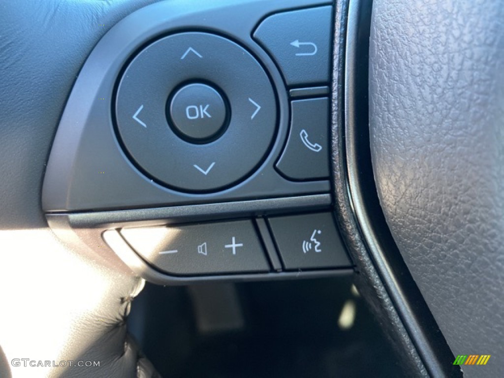 2021 Toyota Camry SE Black Steering Wheel Photo #140114110