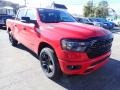 2021 Flame Red Ram 1500 Big Horn Crew Cab 4x4  photo #8