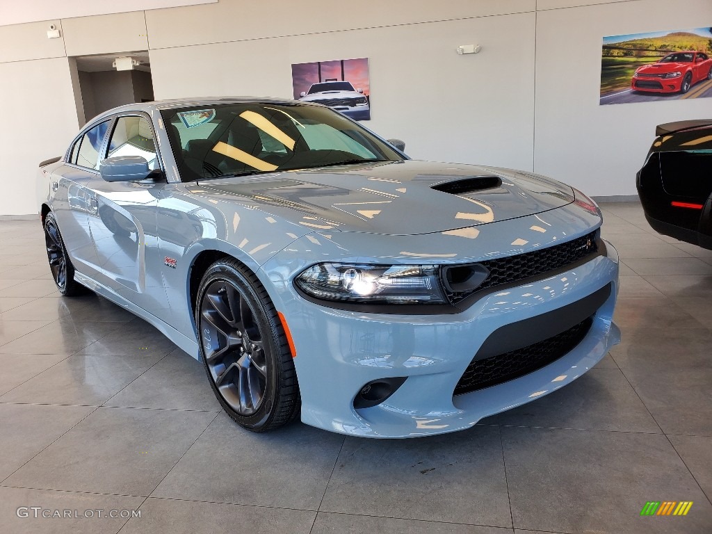 2020 Charger Scat Pack - Smoke Show / Black photo #1