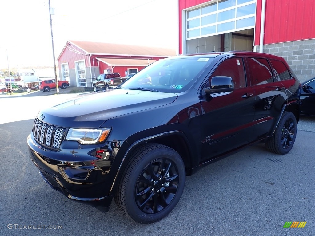 Diamond Black Crystal Pearl 2021 Jeep Grand Cherokee Laredo 4x4 Exterior Photo #140114944