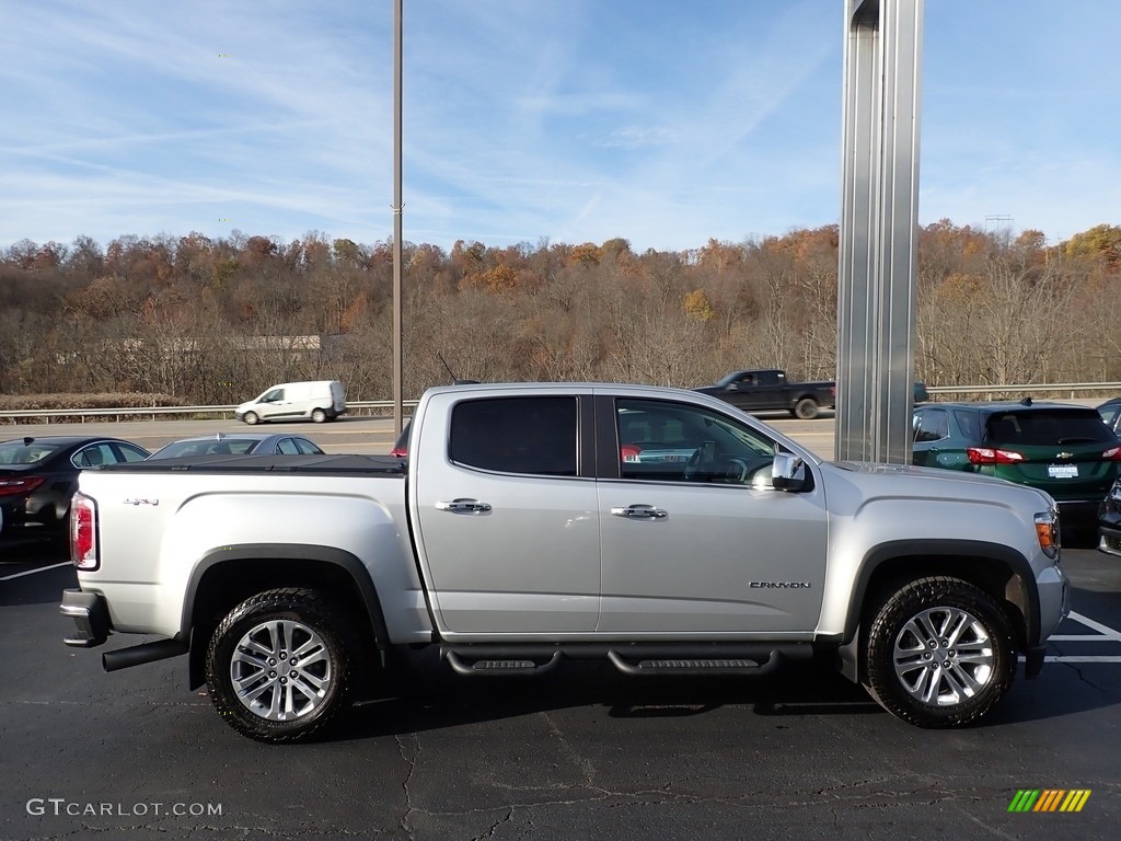 Quicksilver Metallic 2016 GMC Canyon SLT Crew Cab 4x4 Exterior Photo #140115235