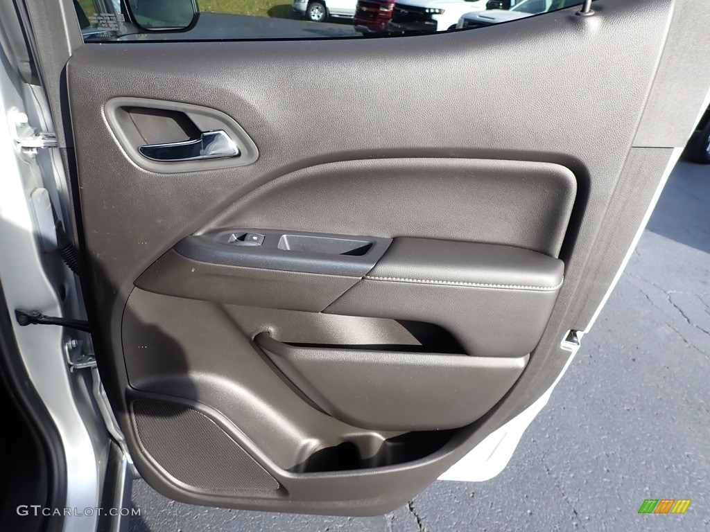 2016 GMC Canyon SLT Crew Cab 4x4 Jet Black Door Panel Photo #140115280