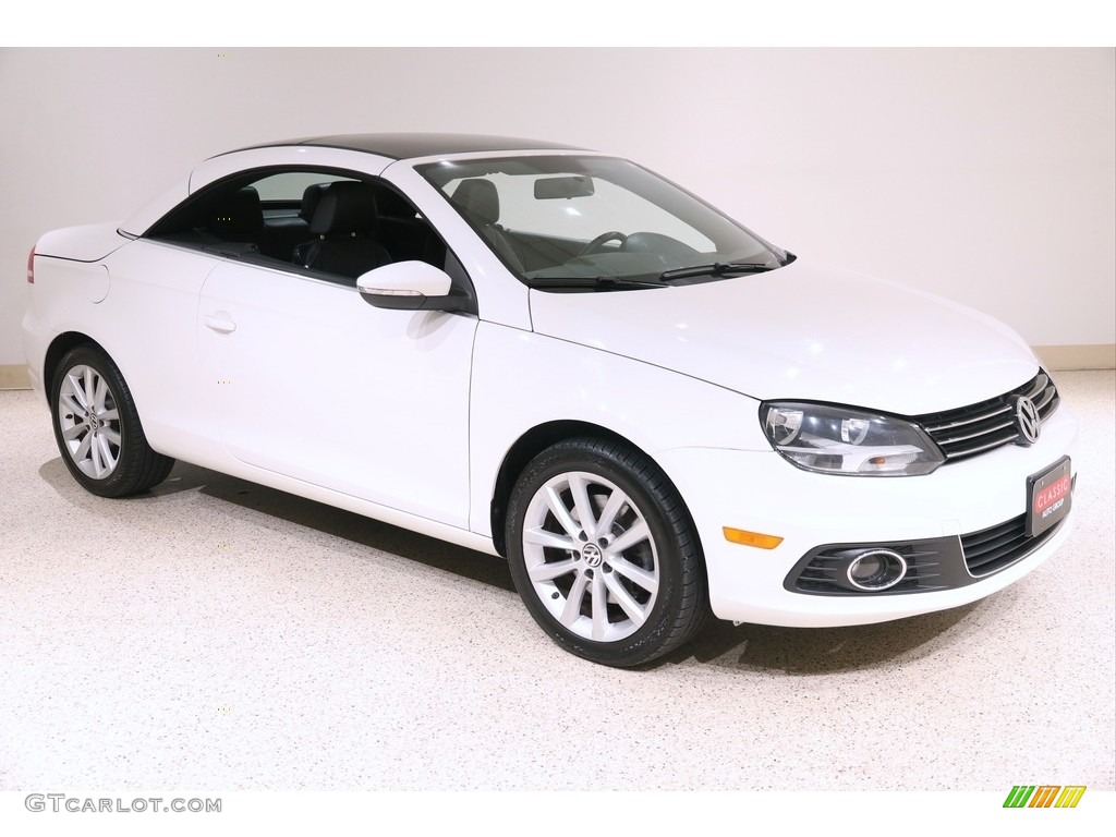 2012 Eos Komfort - Candy White / Titan Black photo #2