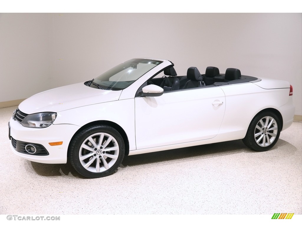 2012 Eos Komfort - Candy White / Titan Black photo #4