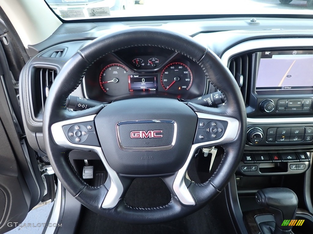2016 GMC Canyon SLT Crew Cab 4x4 Steering Wheel Photos