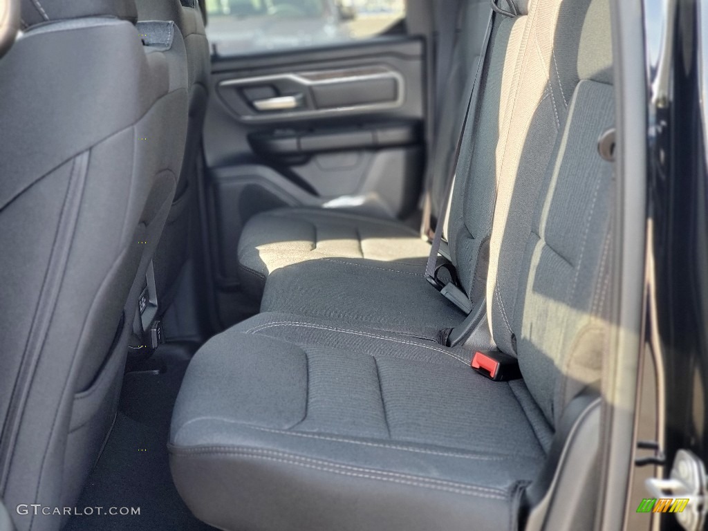 Black Interior 2021 Ram 1500 Big Horn Quad Cab 4x4 Photo #140115730