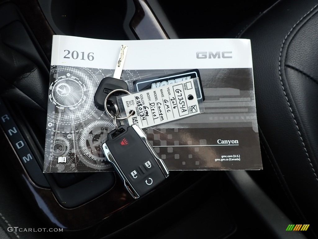 2016 GMC Canyon SLT Crew Cab 4x4 Keys Photos