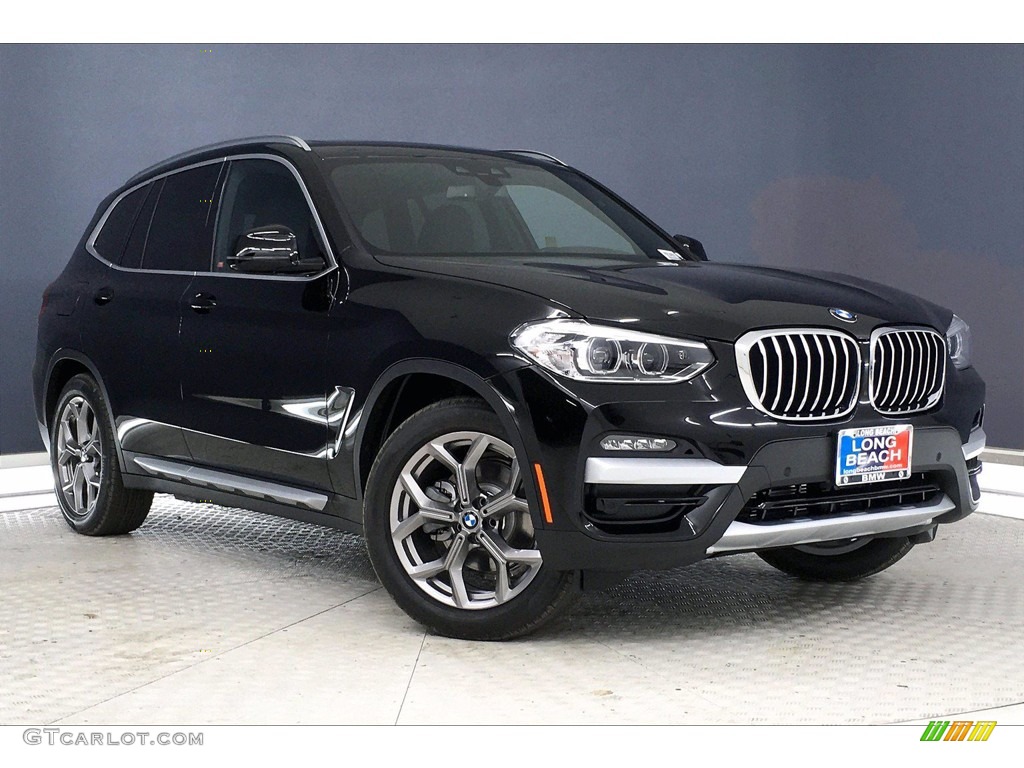 Jet Black 2021 BMW X3 xDrive30e Exterior Photo #140116078