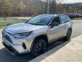 Front 3/4 View of 2021 RAV4 XSE AWD Hybrid