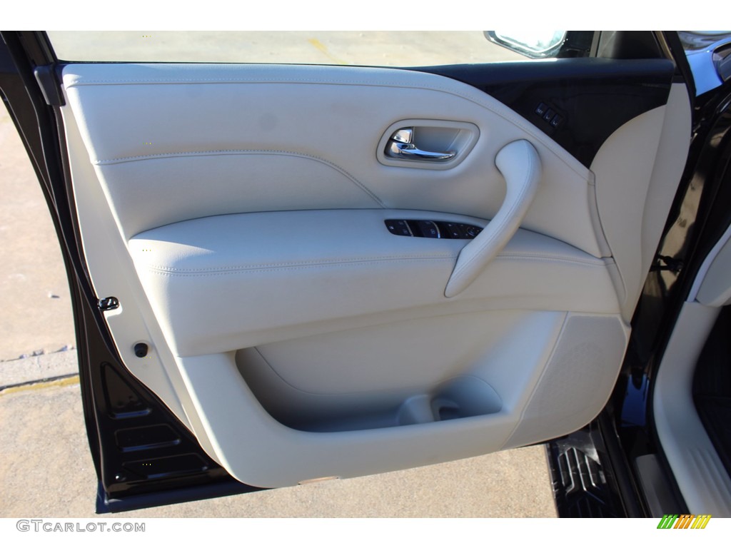 2020 Infiniti QX80 Limited 4WD Wheat Door Panel Photo #140116369