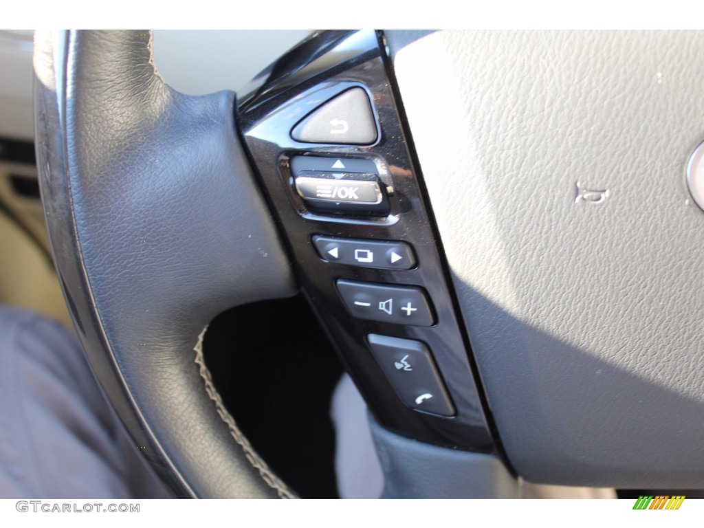 2020 Infiniti QX80 Limited 4WD Wheat Steering Wheel Photo #140116415