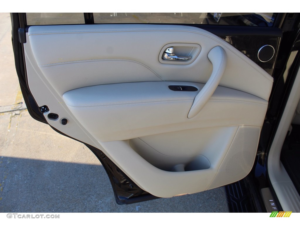 2020 Infiniti QX80 Limited 4WD Wheat Door Panel Photo #140116612