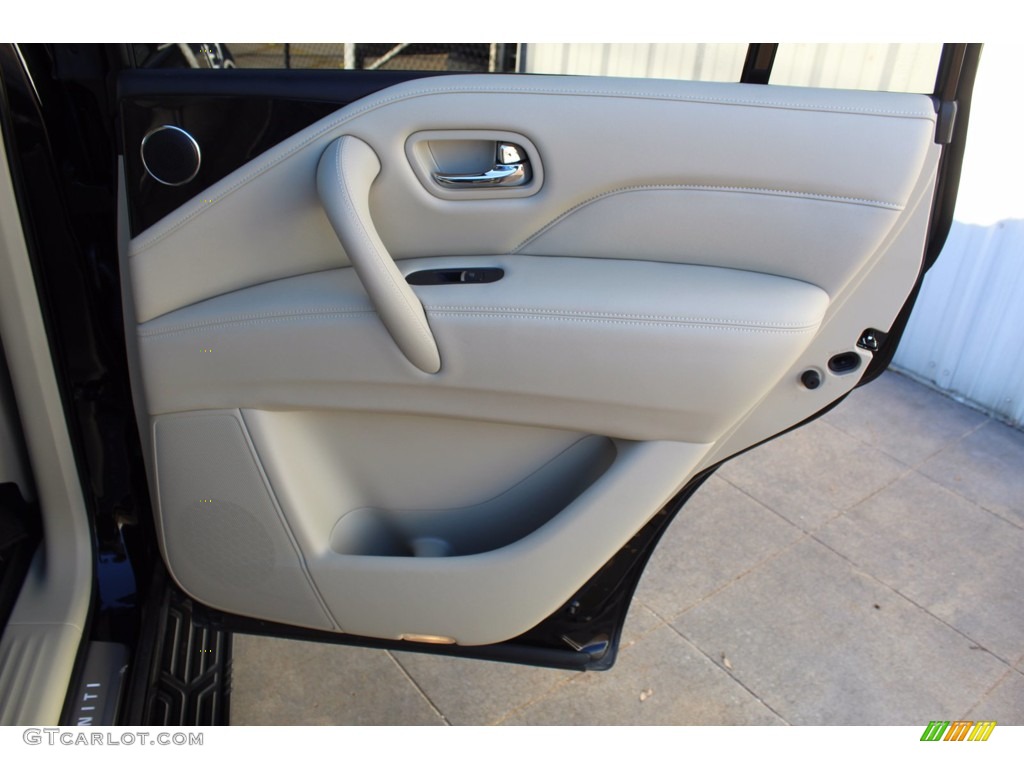 2020 Infiniti QX80 Limited 4WD Wheat Door Panel Photo #140116756