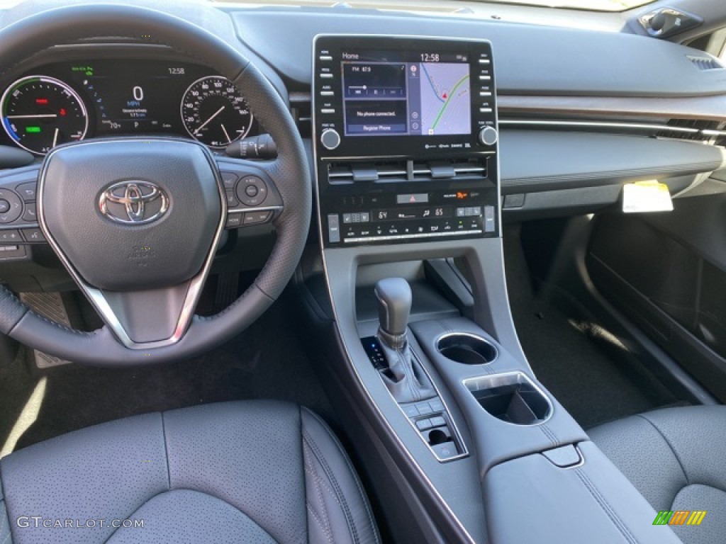 Black Interior 2021 Toyota Avalon Hybrid Limited Photo #140116820