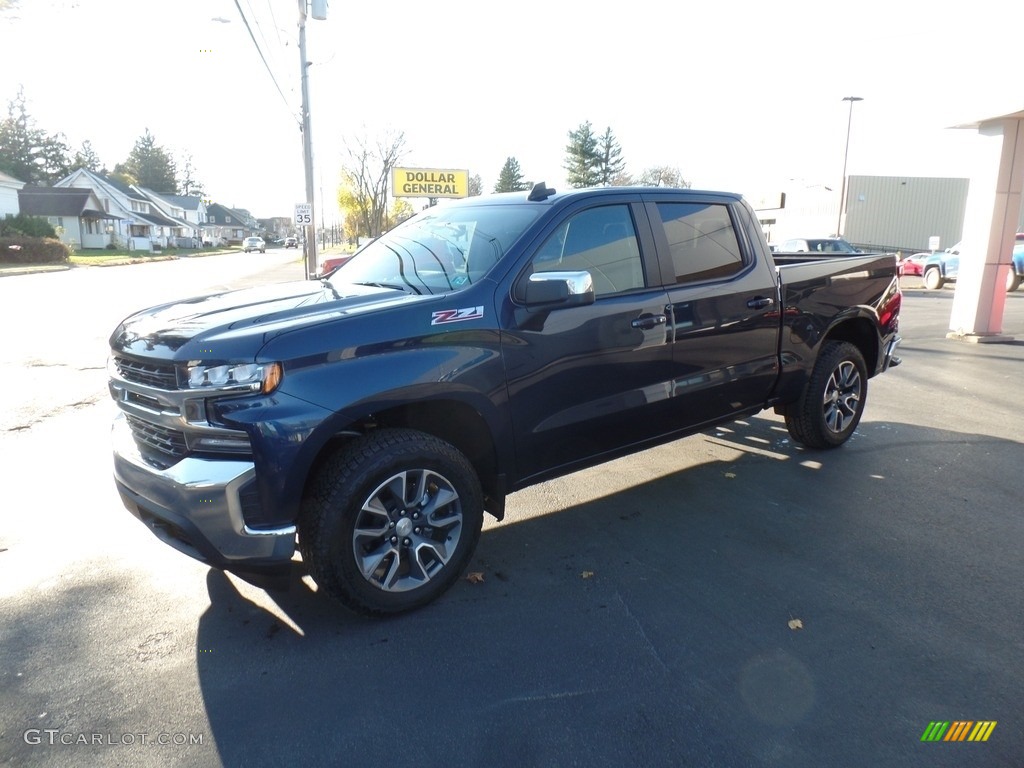 2020 Silverado 1500 LT Crew Cab 4x4 - Northsky Blue Metallic / Jet Black photo #10