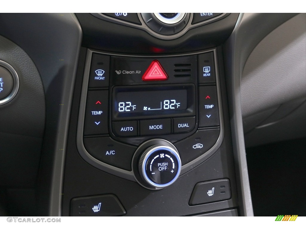 2014 Elantra Limited Sedan - Black / Gray photo #16