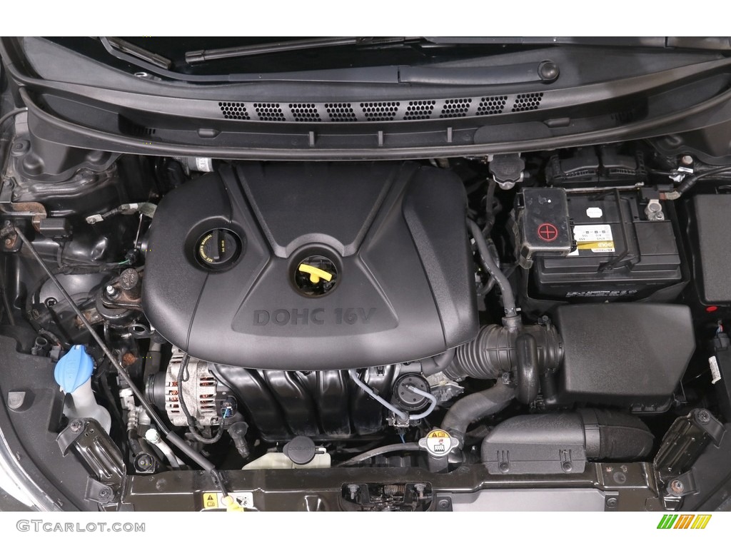 2014 Elantra Limited Sedan - Black / Gray photo #23