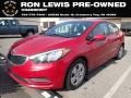 Crimson Red 2016 Kia Forte LX Sedan