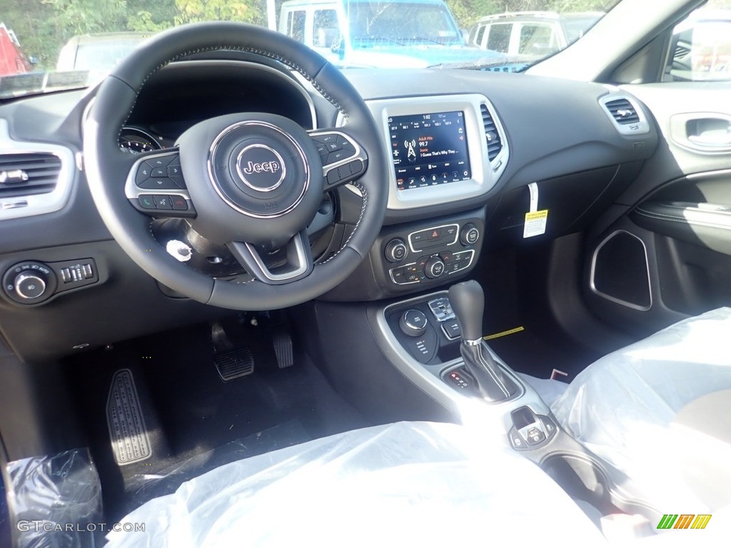 2021 Jeep Compass 80th Special Edition 4x4 Black Dashboard Photo #140118758