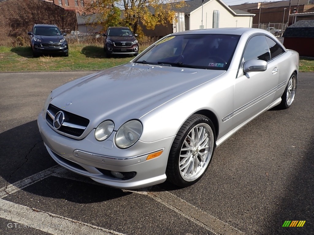 Brilliant Silver Metallic 2001 Mercedes-Benz CL 600 Exterior Photo #140118990