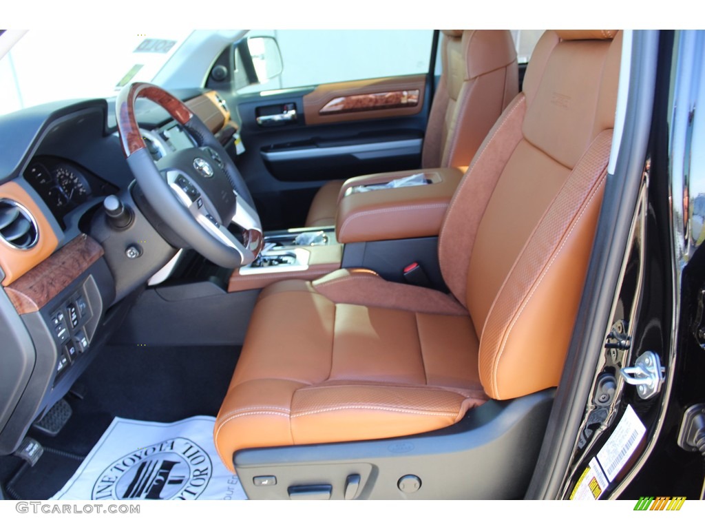 1794 Edition Brown/Black Interior 2021 Toyota Tundra 1794 CrewMax 4x4 Photo #140119573
